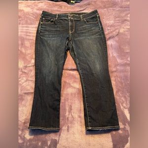 American Eagle Artist Crop Jeans Size 18